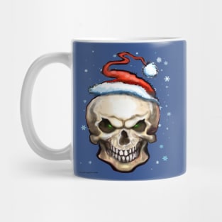 Christmas Skull Mug